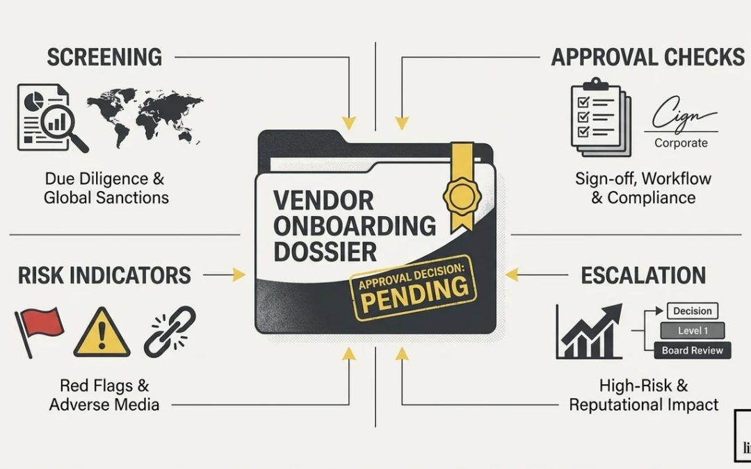 Vendor Onboarding Reputational Risk: Screening, Approval Checks, and Risk Indicators