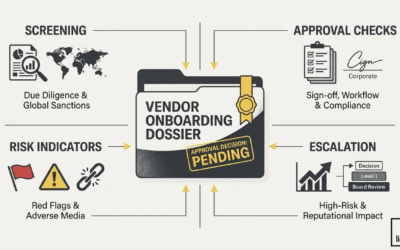 Vendor Onboarding Reputational Risk: Screening, Approval Checks, and Risk Indicators